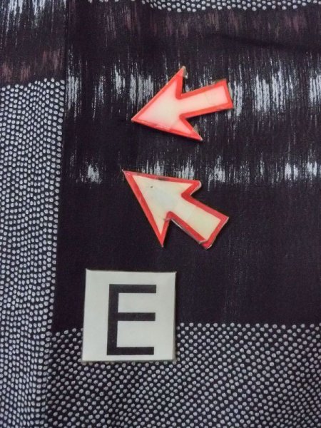 画像19: N0209N  女性用 羽織  シルク(正絹)   黒, 小さな点々 【中古】 【USED】 【リサイクル】 ★☆☆☆☆ (19)