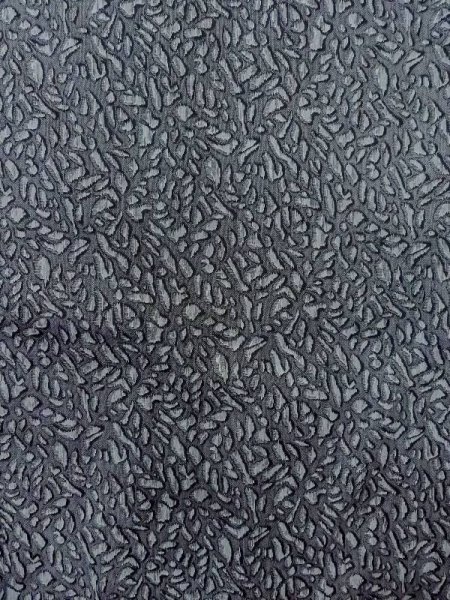 画像4: N0209Q  女性用 羽織  シルク(正絹)   灰色, 抽象的模様 【中古】 【USED】 【リサイクル】 ★★★☆☆ (4)