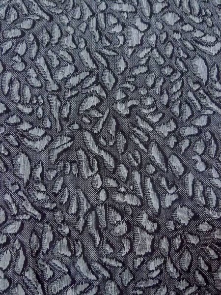 画像5: N0209Q  女性用 羽織  シルク(正絹)   灰色, 抽象的模様 【中古】 【USED】 【リサイクル】 ★★★☆☆ (5)