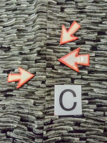 画像16: N0209S  女性用 羽織  シルク(正絹)   黒, 抽象的模様 【中古】 【USED】 【リサイクル】 ★★★☆☆ (16)