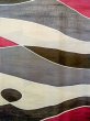 画像4: N0209T  女性用 羽織  シルク（正絹）   オフ　ホワイト, 幾何学模様 【中古】 【USED】 【リサイクル】 ★★☆☆☆ (4)