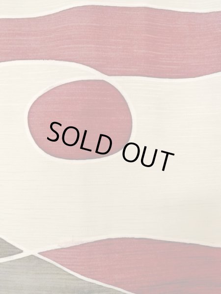 画像6: N0209T  女性用 羽織  シルク（正絹）   オフ　ホワイト, 幾何学模様 【中古】 【USED】 【リサイクル】 ★★☆☆☆ (6)