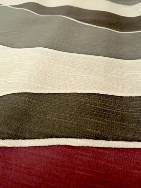 画像10: N0209T  女性用 羽織  シルク(正絹)   オフ ホワイト, 幾何学模様 【中古】 【USED】 【リサイクル】 ★★☆☆☆ (10)