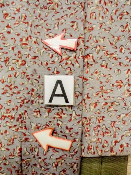 画像14: N0209Z  女性用 羽織  シルク(正絹)   灰色, 抽象的模様 【中古】 【USED】 【リサイクル】 ★☆☆☆☆ (14)