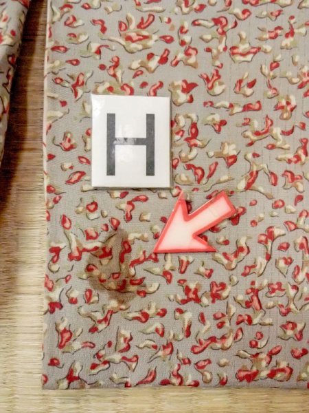 画像21: N0209Z  女性用 羽織  シルク(正絹)   灰色, 抽象的模様 【中古】 【USED】 【リサイクル】 ★☆☆☆☆ (21)