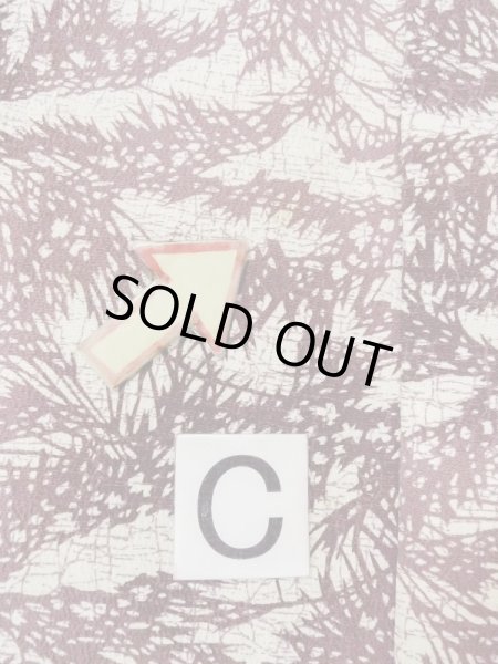 画像16: N0210A  女性用 羽織  シルク（正絹）   オフ　ホワイト, 葉 【中古】 【USED】 【リサイクル】 ★★☆☆☆ (16)