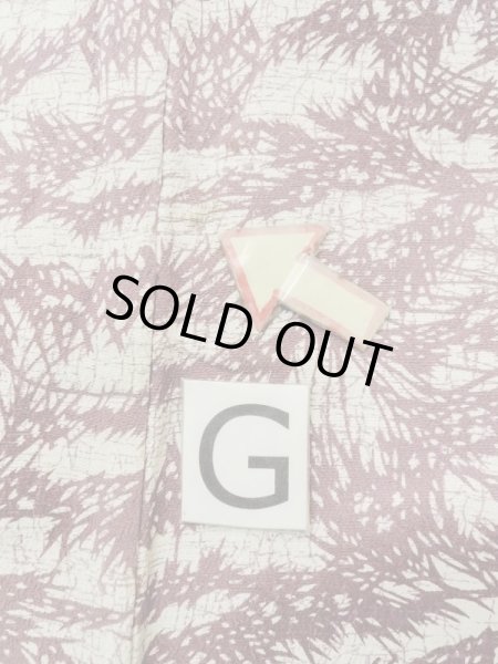 画像20: N0210A  女性用 羽織  シルク（正絹）   オフ　ホワイト, 葉 【中古】 【USED】 【リサイクル】 ★★☆☆☆ (20)