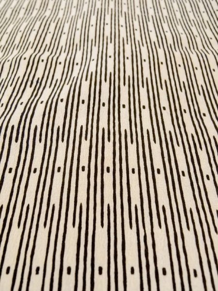 画像8: N0210B  女性用 羽織  シルク(正絹)   オフ ホワイト, 線 【中古】 【USED】 【リサイクル】 ★★☆☆☆ (8)