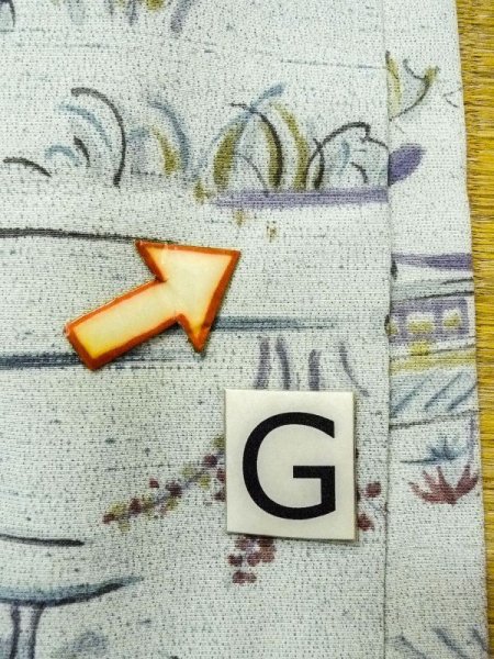 画像20: N0210C  女性用 羽織  シルク(正絹) 淡い 緑み 水色, もみじ 【中古】 【USED】 【リサイクル】 ★★☆☆☆ (20)