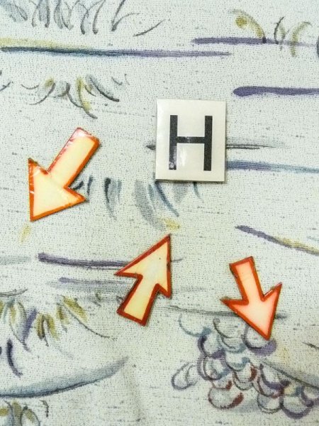 画像21: N0210C  女性用 羽織  シルク(正絹) 淡い 緑み 水色, もみじ 【中古】 【USED】 【リサイクル】 ★★☆☆☆ (21)