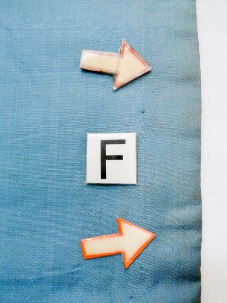 画像12: N0216F 名古屋帯 女性用着物 シルク(正絹) 灰色がかった 緑み 水色 花 【中古】 【USED】 【リサイクル】 ★☆☆☆☆ (12)