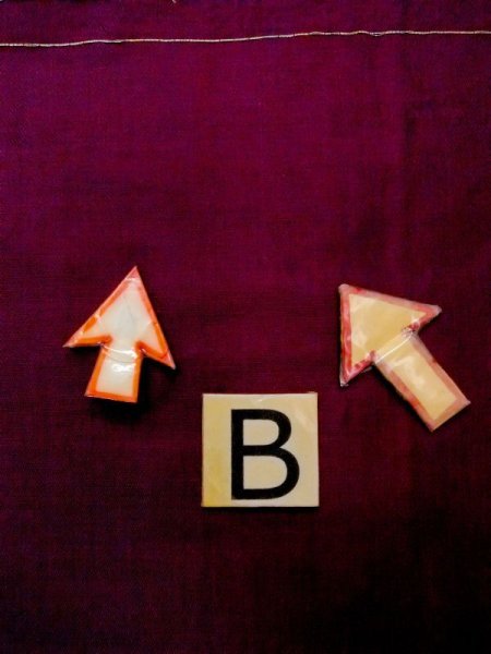 画像8: N0216J 名古屋帯 女性用着物 シルク(正絹)  紫み えんじ 唐花 【中古】 【USED】 【リサイクル】 ★★★☆☆ (8)