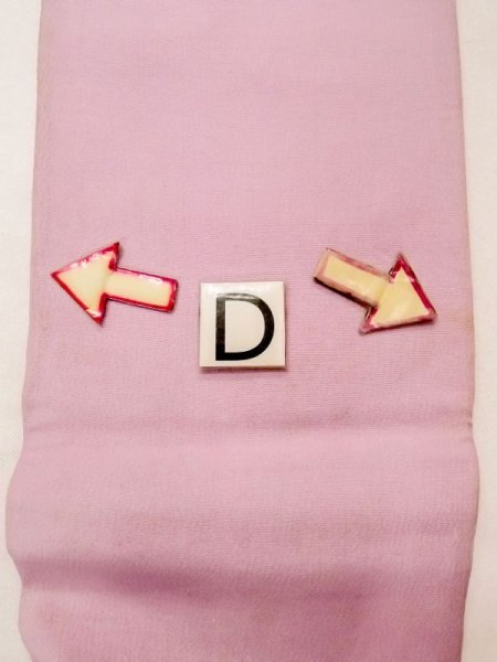 画像10: N0216L 名古屋帯 女性用着物 シルク(正絹)  淡い 桃色 花 【中古】 【USED】 【リサイクル】 ★★☆☆☆ (10)