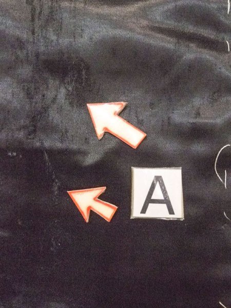 画像7: N0216O 名古屋帯 女性用着物 シルク(正絹)   黒 笹 【中古】 【USED】 【リサイクル】 ★★☆☆☆ (7)