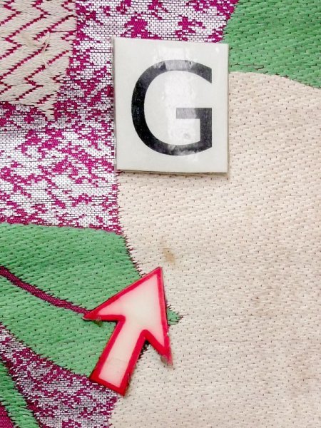 画像13: N0217C 名古屋帯 女性用着物 シルク(正絹)  鮮やか 桃色 ききょう 【中古】 【USED】 【リサイクル】 ★☆☆☆☆ (13)