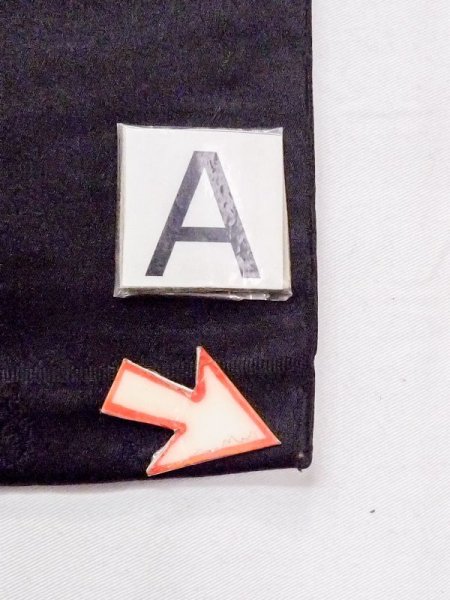 画像7: N0217D 名古屋帯 女性用着物 シルク(正絹)   黒 唐草 【中古】 【USED】 【リサイクル】 ★☆☆☆☆ (7)