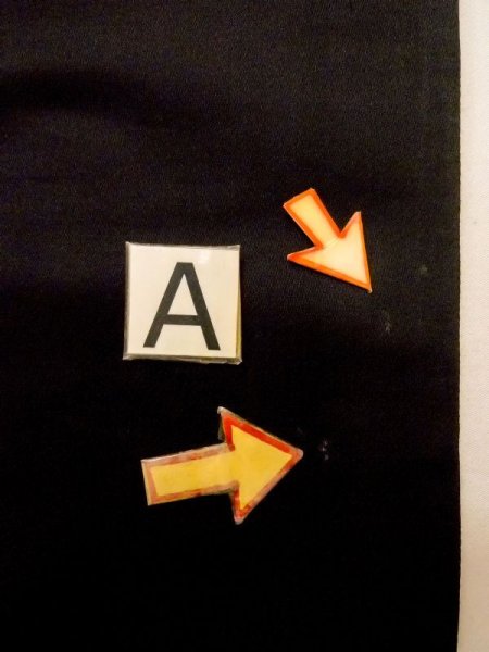 画像18: N0227A 袋帯 女性用着物 シルク(正絹)   黒 唐草 【中古】 【USED】 【リサイクル】 ★★★☆☆ (18)