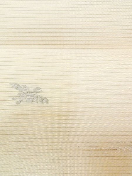 画像9: N0227I 袋帯 女性用着物 シルク(正絹)   アイボリー 菊 【中古】 【USED】 【リサイクル】 ★★☆☆☆ (9)