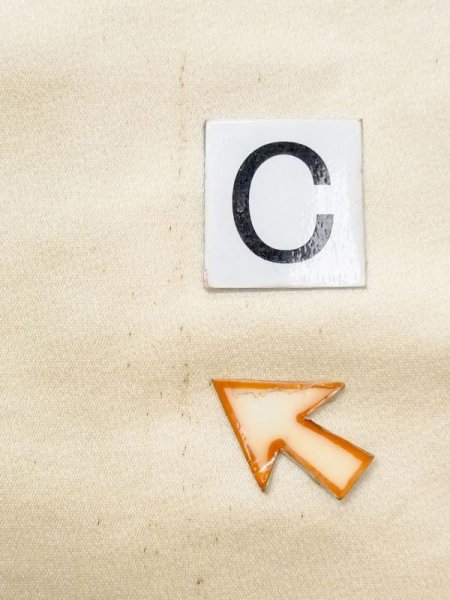 画像14: N0227L 袋帯 女性用着物 シルク(正絹)   アイボリー 菊 【中古】 【USED】 【リサイクル】 ★★☆☆☆ (14)