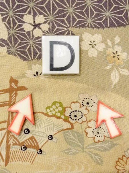 画像17: N0227Q 名古屋帯 女性用着物 シルク(正絹)   オリーブ 藤 【中古】 【USED】 【リサイクル】 ★★☆☆☆ (17)