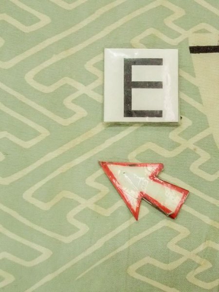 画像16: N0227U 名古屋帯 女性用着物 シルク(正絹) 灰色がかった 緑み 水色 花 【中古】 【USED】 【リサイクル】 ★☆☆☆☆ (16)