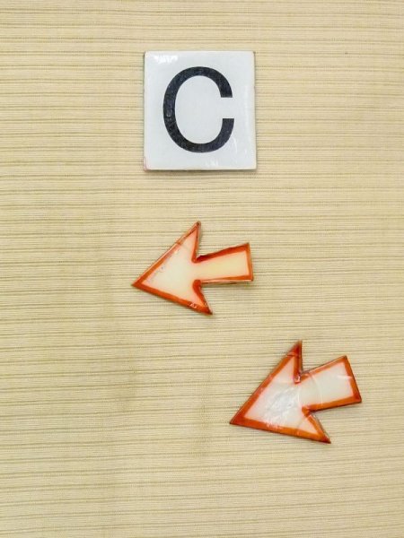 画像13: N0227V 袋帯 女性用着物 シルク(正絹)   アイボリー 竹 【中古】 【USED】 【リサイクル】 ★★☆☆☆ (13)