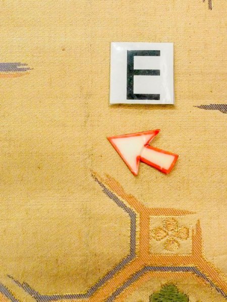 画像14: N0227X 袋帯 女性用着物 シルク(正絹)   金色 花菱 【中古】 【USED】 【リサイクル】 ★★☆☆☆ (14)