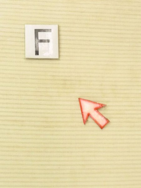 画像14: N0228C 袋帯 女性用着物 シルク(正絹)   アイボリー 木 【中古】 【USED】 【リサイクル】 ★★☆☆☆ (14)