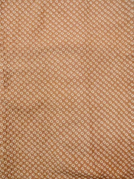 画像4: N0305A  女性用 羽織  シルク(正絹)   茶色, かのこ 【中古】 【USED】 【リサイクル】 ★★☆☆☆ (4)