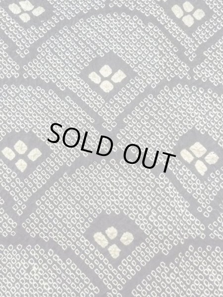 画像6: N0305C  女性用 羽織  シルク（正絹）   黒, 青海波 【中古】 【USED】 【リサイクル】 ★★★☆☆ (6)