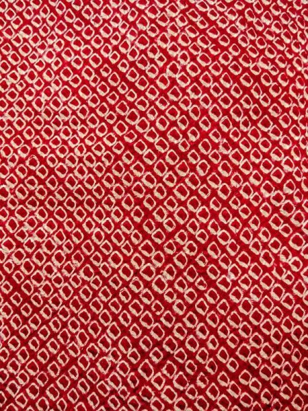 画像6: N0305F  女性用 羽織  シルク(正絹)   赤色, かのこ 【中古】 【USED】 【リサイクル】 ★★★☆☆ (6)