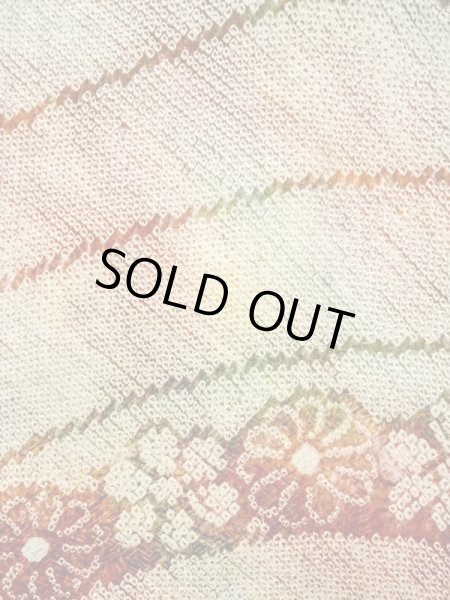 画像3: N0305H Mint  女性用 羽織  シルク(正絹)   マルチカラー, 花 【中古】 【USED】 【リサイクル】 ★★★★☆ (3)