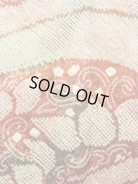 画像4: N0305H Mint  女性用 羽織  シルク(正絹)   マルチカラー, 花 【中古】 【USED】 【リサイクル】 ★★★★☆ (4)