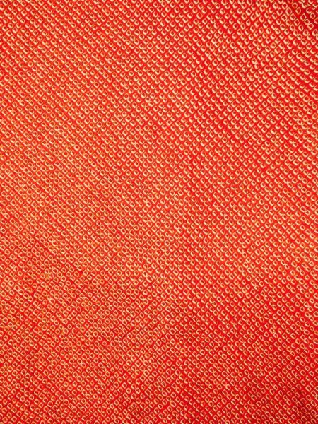 画像3: N0305J  女性用 羽織 銀杏柄 シルク(正絹)  鮮やか 橙色, かのこ 【中古】 【USED】 【リサイクル】 ★★★☆☆ (3)