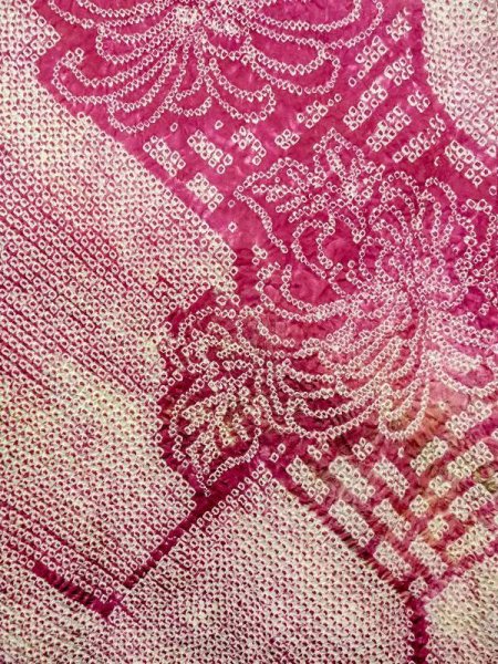 画像4: N0305K Mint  女性用 羽織  シルク(正絹)   藤色, 花 【中古】 【USED】 【リサイクル】 ★★★★☆ (4)