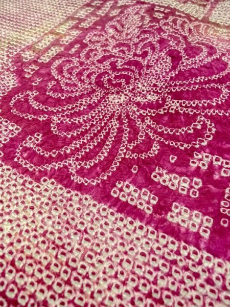 画像9: N0305K Mint  女性用 羽織  シルク(正絹)   藤色, 花 【中古】 【USED】 【リサイクル】 ★★★★☆ (9)