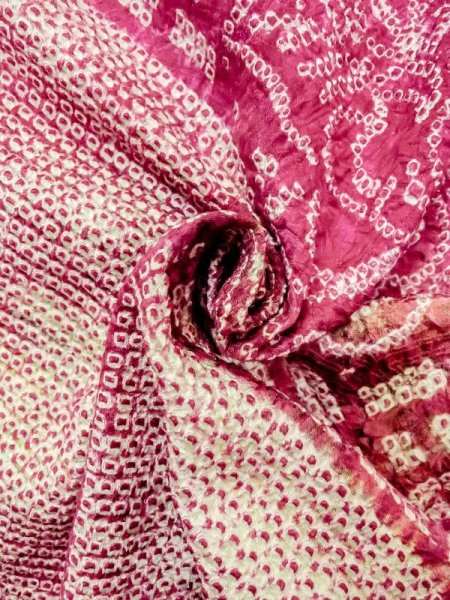 画像12: N0305K Mint  女性用 羽織  シルク(正絹)   藤色, 花 【中古】 【USED】 【リサイクル】 ★★★★☆ (12)