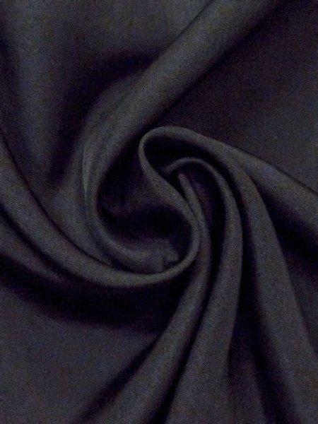 画像8: N0305V Mint  男性用羽織  シルク(正絹)   黒,  【新古品】 【USED】 【リサイクル】 ★★☆☆☆ (8)