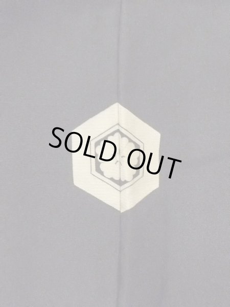 画像3: N0305Z Mint  男性用羽織  シルク（正絹）   黒,  【新古品】 【USED】 【リサイクル】 ★★☆☆☆ (3)