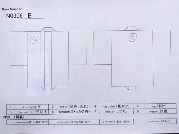画像10: N0306B  男性用羽織  シルク(正絹)   黒,  【中古】 【USED】 【リサイクル】 ★☆☆☆☆ (10)