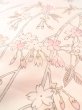 画像8: N0312A  女性用 小紋  シルク（正絹）  淡い 桃色, 花 【中古】 【USED】 【リサイクル】 ★★☆☆☆ (8)
