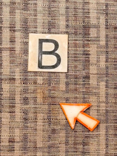 画像13: N0312H  女性用 単衣  シルク（正絹） 淡い 薄い 茶色, チェック柄 【中古】 【USED】 【リサイクル】 ★★☆☆☆ (13)