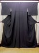 画像1: N0312J  女性用 喪服  シルク（正絹）   黒,  【中古】 【USED】 【リサイクル】 ★★★☆☆ (1)