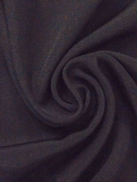 画像9: N0312M  女性用 喪服  シルク（正絹）   黒,  【中古】 【USED】 【リサイクル】 ★★☆☆☆ (9)