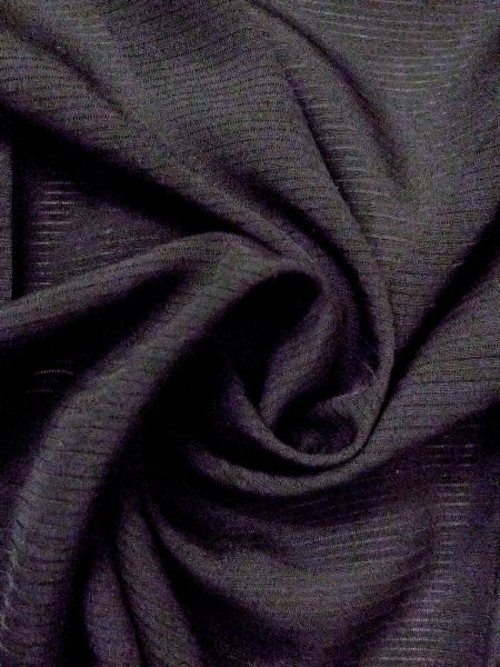 画像8: N0312O  女性用 喪服  シルク（正絹）   黒,  【中古】 【USED】 【リサイクル】 ★★☆☆☆ (8)