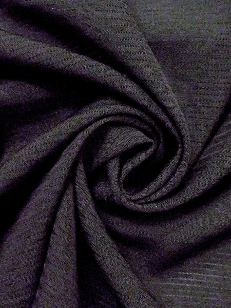 画像8: N0312P  女性用 喪服  シルク（正絹）   黒,  【中古】 【USED】 【リサイクル】 ★★☆☆☆ (8)