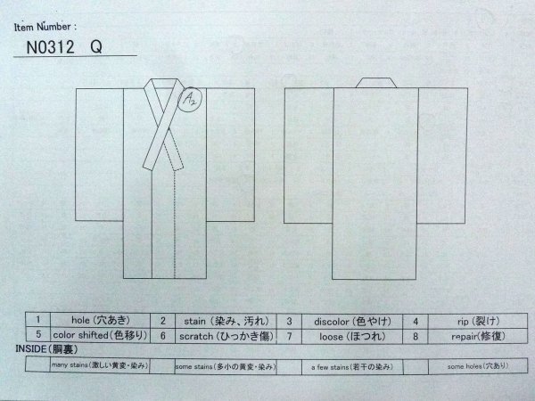 画像10: N0312Q  女性用 喪服  シルク（正絹）   黒,  【中古】 【USED】 【リサイクル】 ★★☆☆☆ (10)
