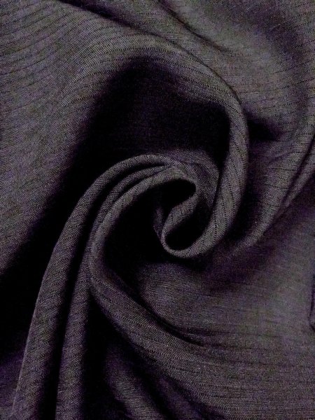 画像8: N0312R  女性用 喪服  シルク（正絹）   黒,  【中古】 【USED】 【リサイクル】 ★★☆☆☆ (8)