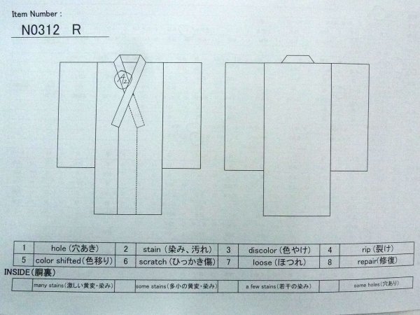 画像10: N0312R  女性用 喪服  シルク（正絹）   黒,  【中古】 【USED】 【リサイクル】 ★★☆☆☆ (10)