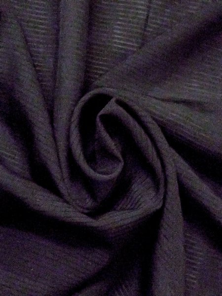 画像9: N0312S  女性用 喪服  シルク（正絹）   黒,  【中古】 【USED】 【リサイクル】 ★★☆☆☆ (9)